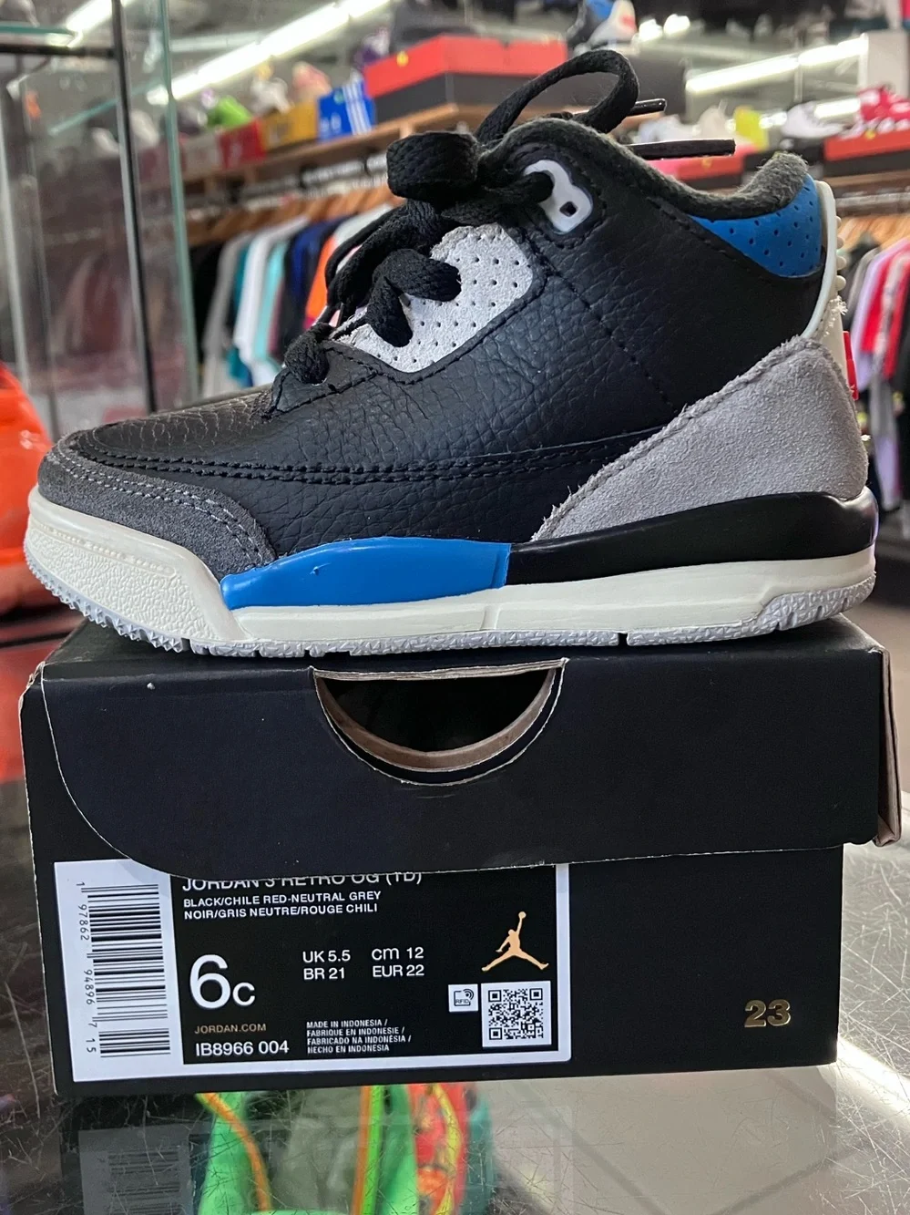 Air Jordan 3 Retro TD Rare Air Size 6C
